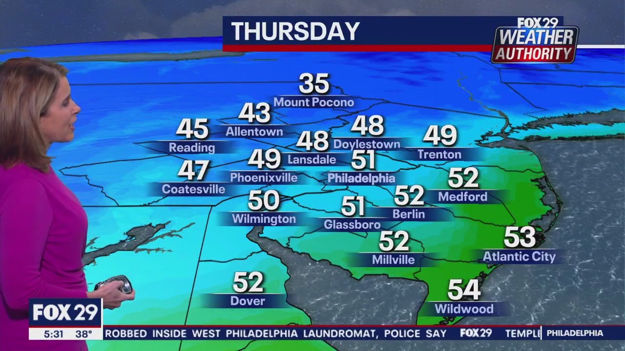 Weather Authority: 5 p.m. Wednesday forecast