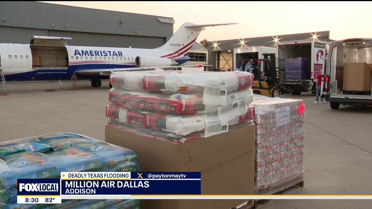 Pet supply donations head to Texas Hill Country