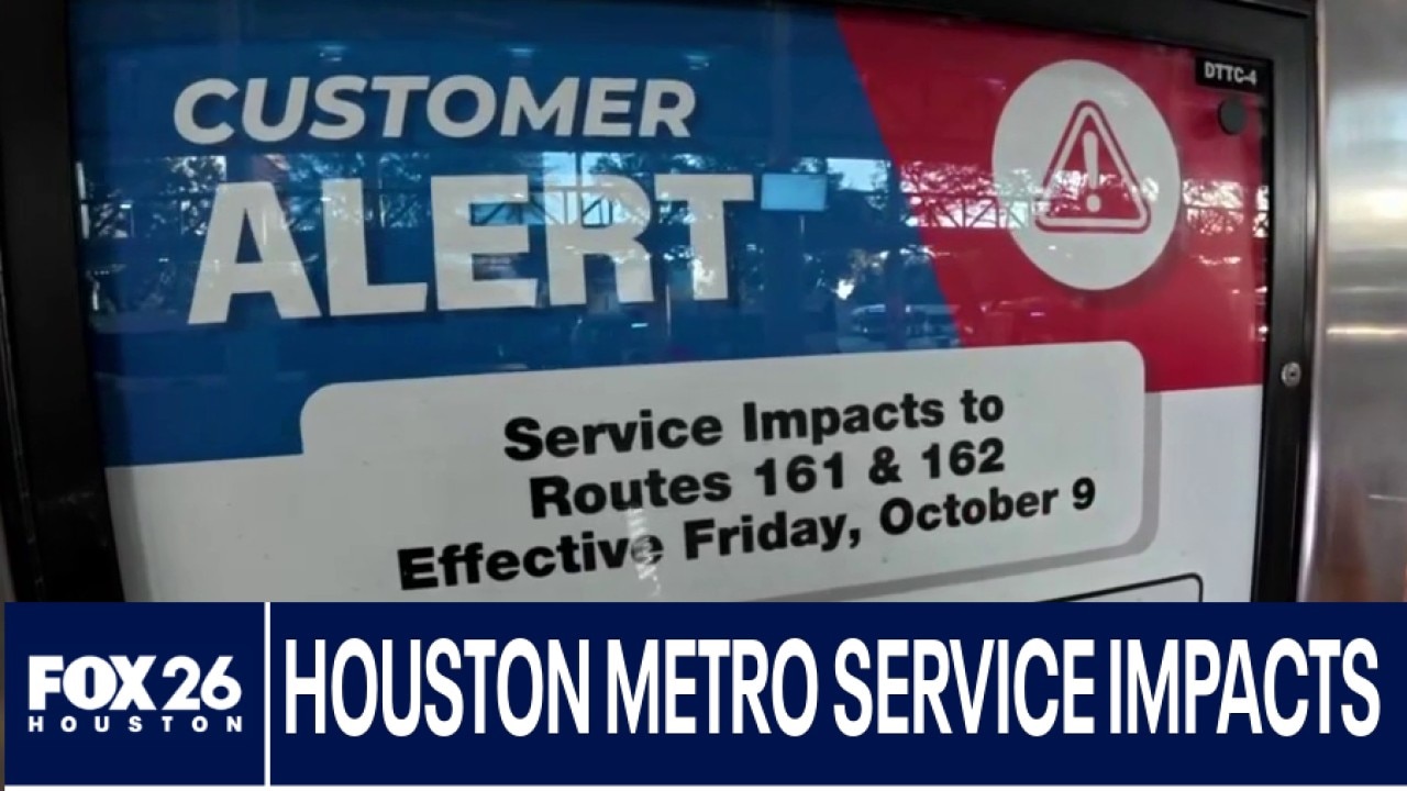Houston METRO riders: Plan for potential delays!