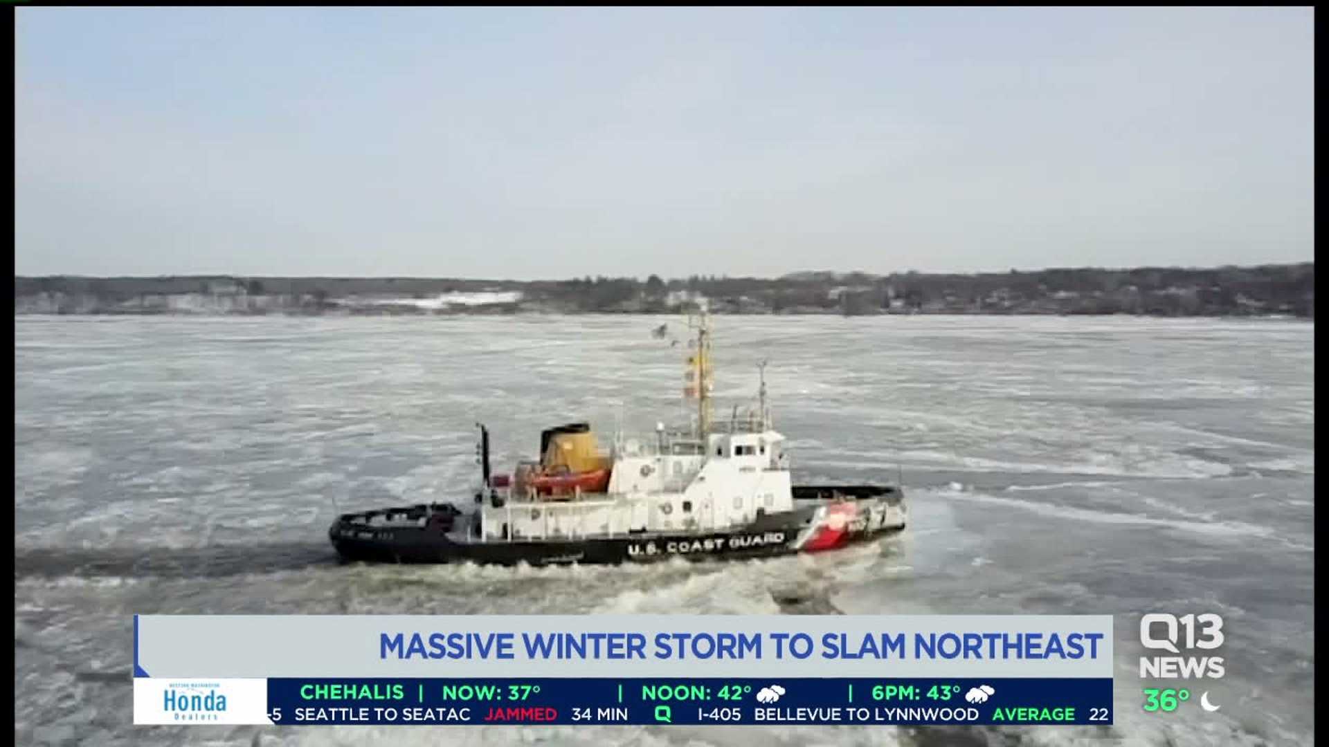 Massive winter storm slams the East Coast | FOX 13 Seattle