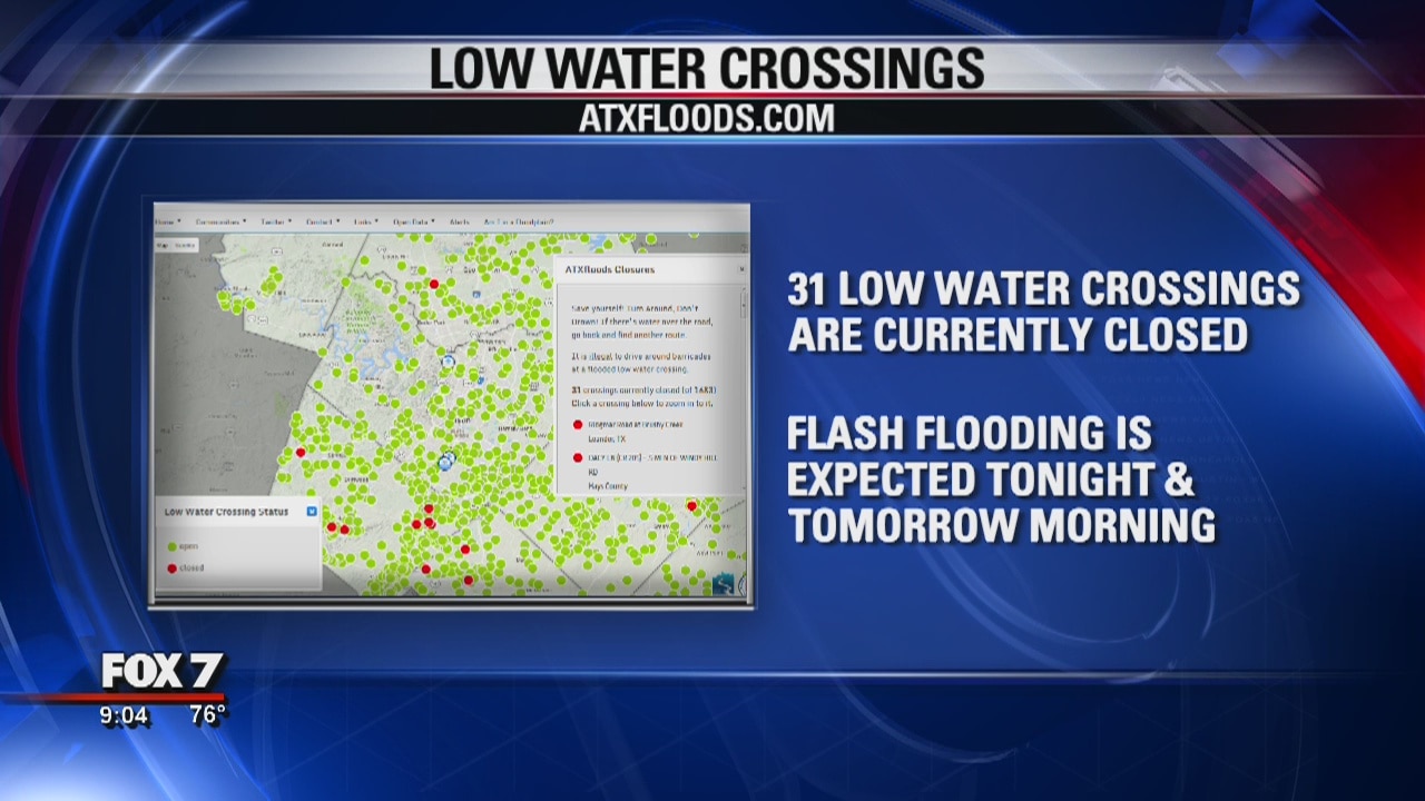 Low water crossings