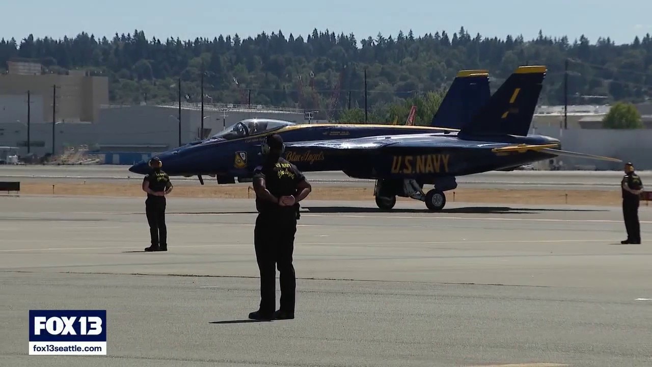 Catching up with the Blue Angels ahead of Seafair air show