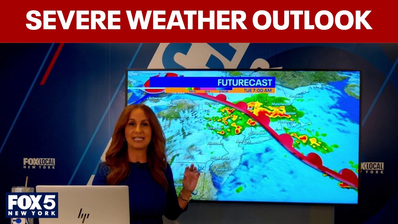 NYC weather timeline, multi-day severe weather risk this week | Details