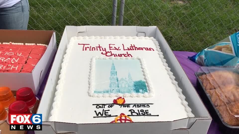 Trinity Lutheran Church "Out of the Ashes" block party