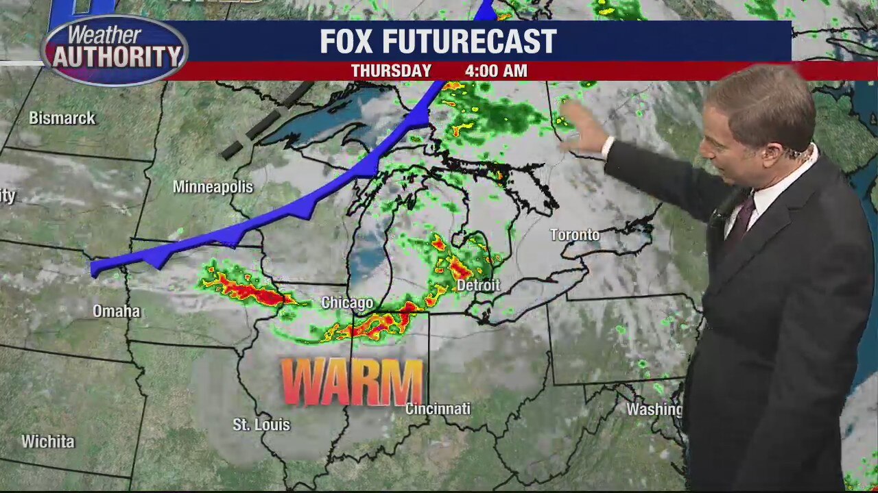 Heavy rains, strong winds coming with overnight storms