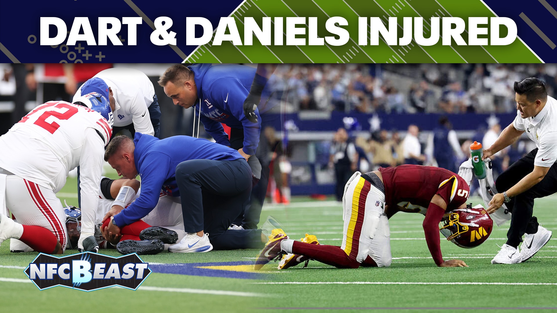 Dart & Daniels injured | NFC B-East
