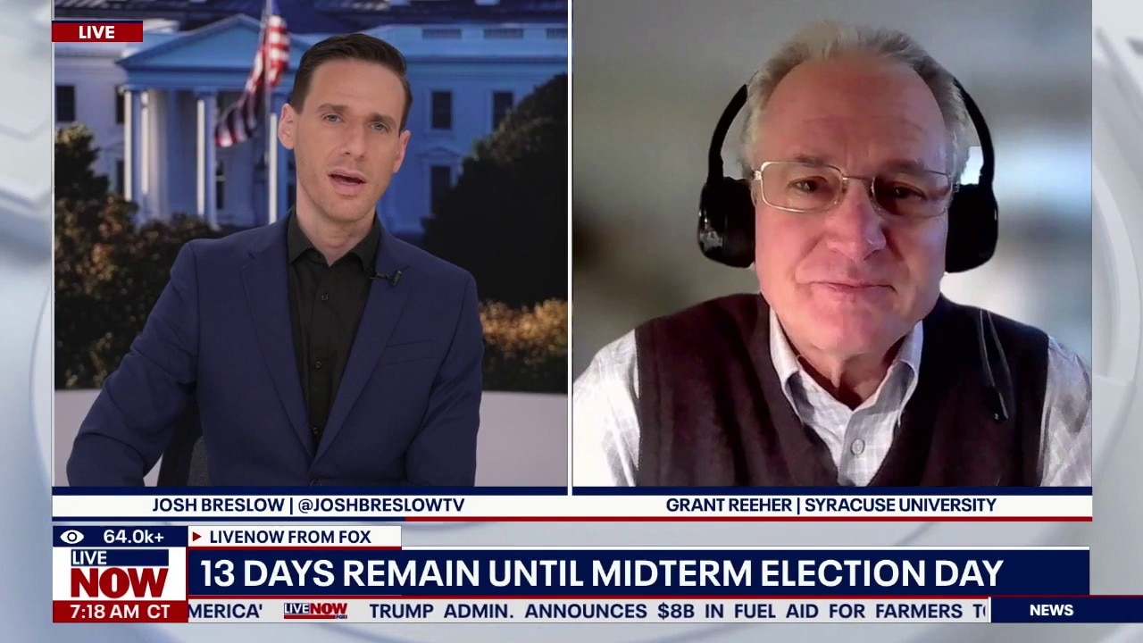 13 days remain until Midterm Election Day
