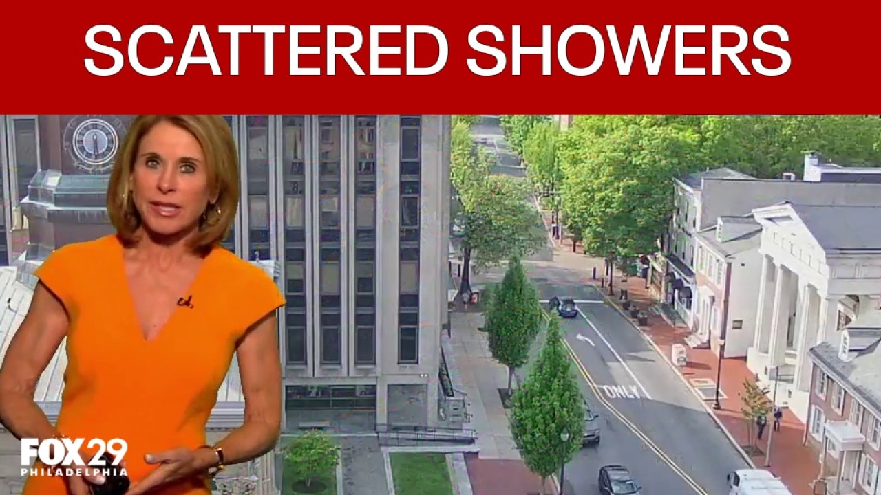 Philadelphia weather: Scattered showers tonight