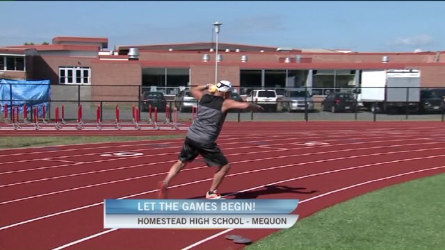 Kramp hangs at Homestead High School to learn all about Wisconsin Senior Olympics
