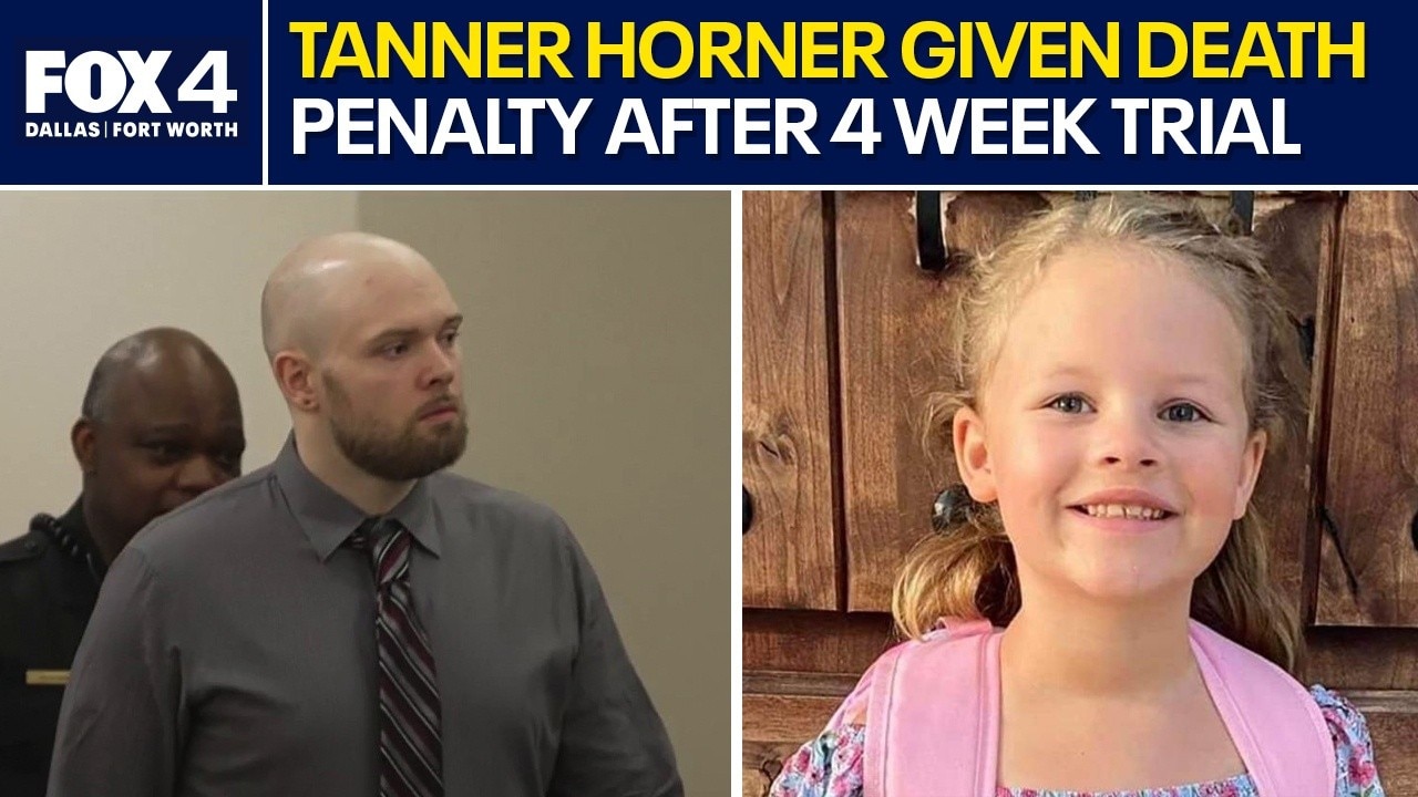 Tanner Horner given death penalty after four week trial