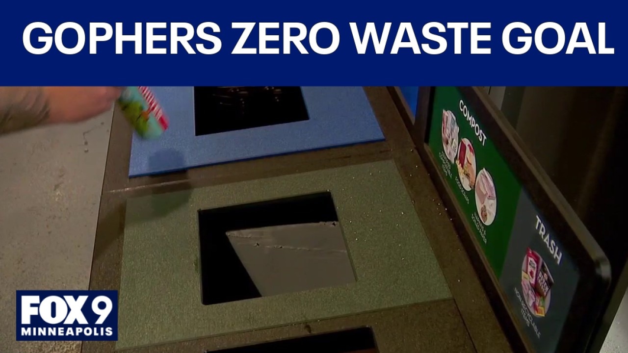 Gophers Zero Waste Goal commits to saving environment