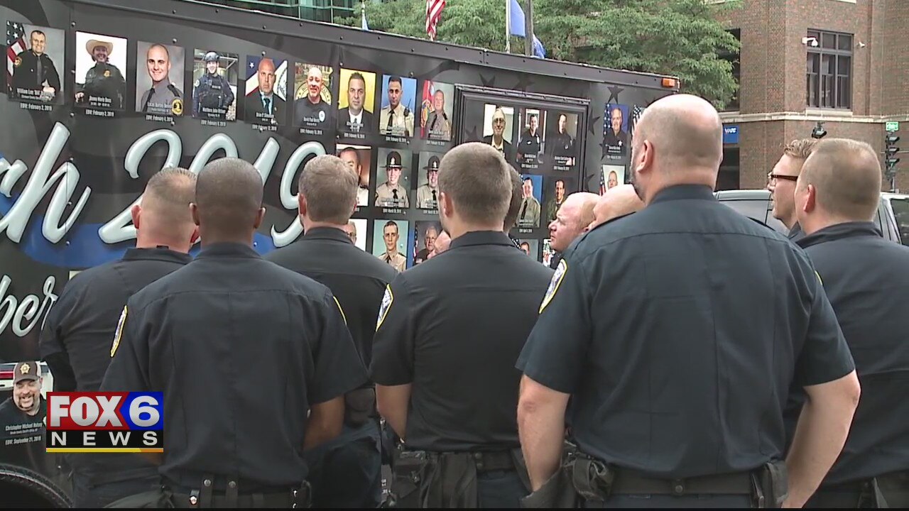 Beyond the Call of Duty makes a stop in Milwaukee to honor fallen officers