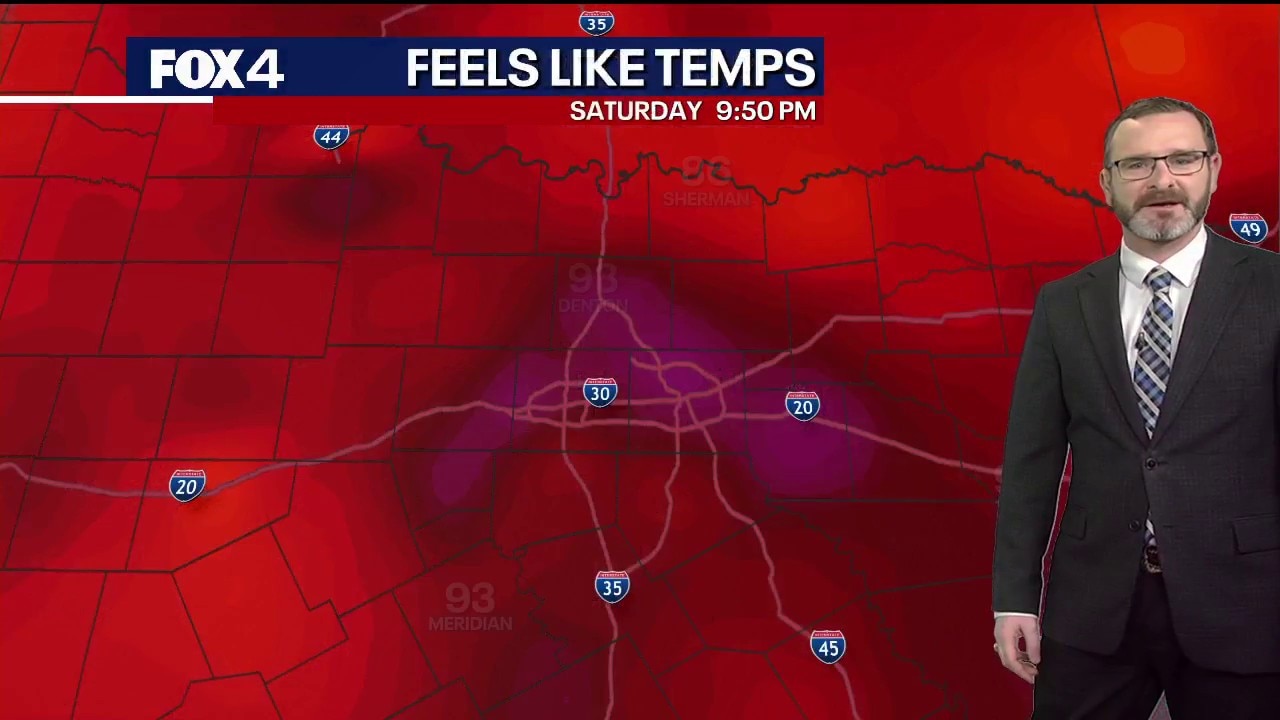 Dallas weather: August 22 overnight forecast