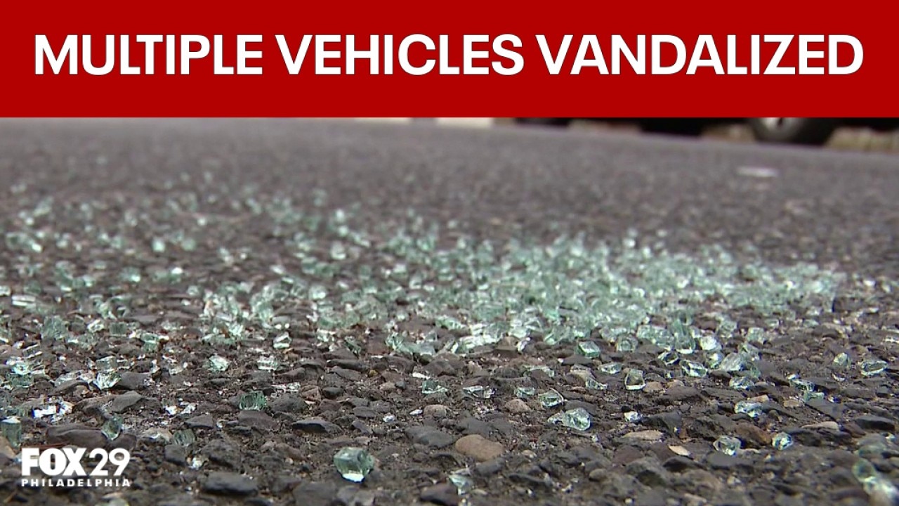 Block-long vandalism leaves residents frustrated