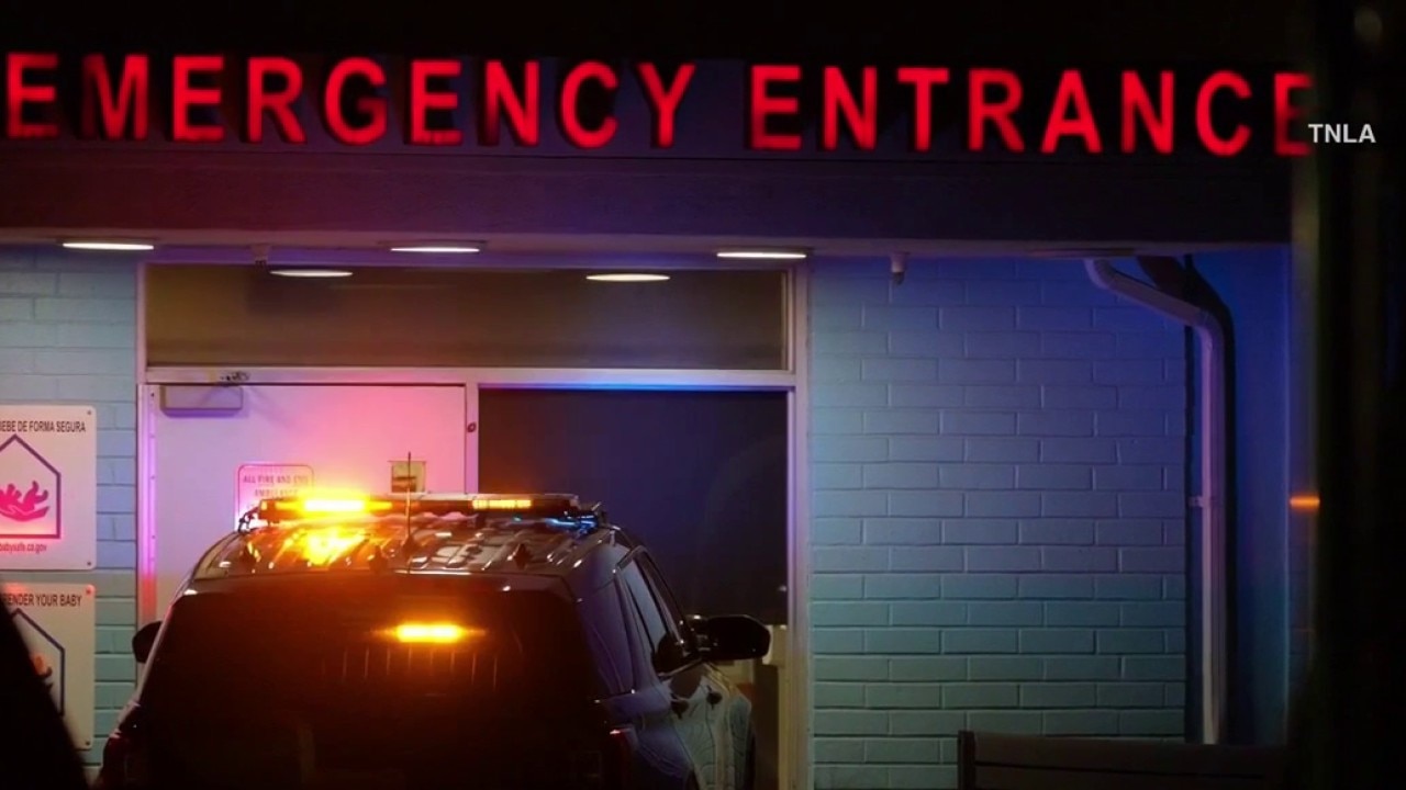 Armed woman barricaded in hospital bathroom