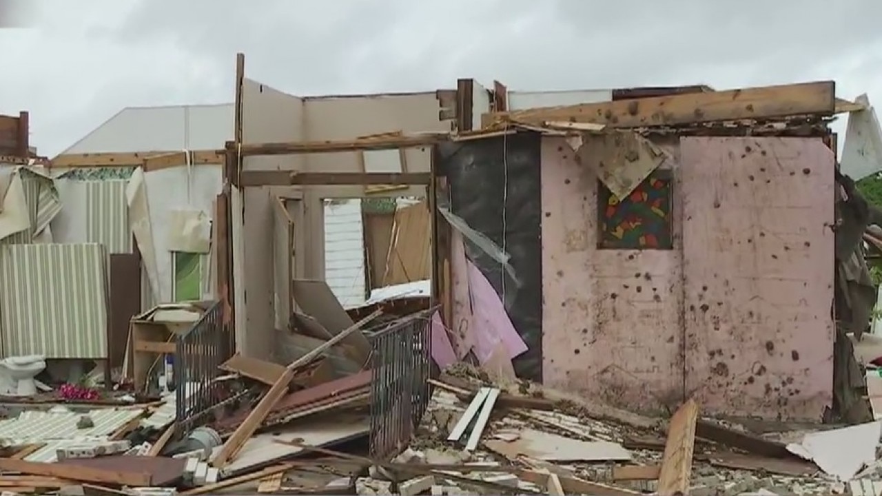 Church damaged in Fayette County