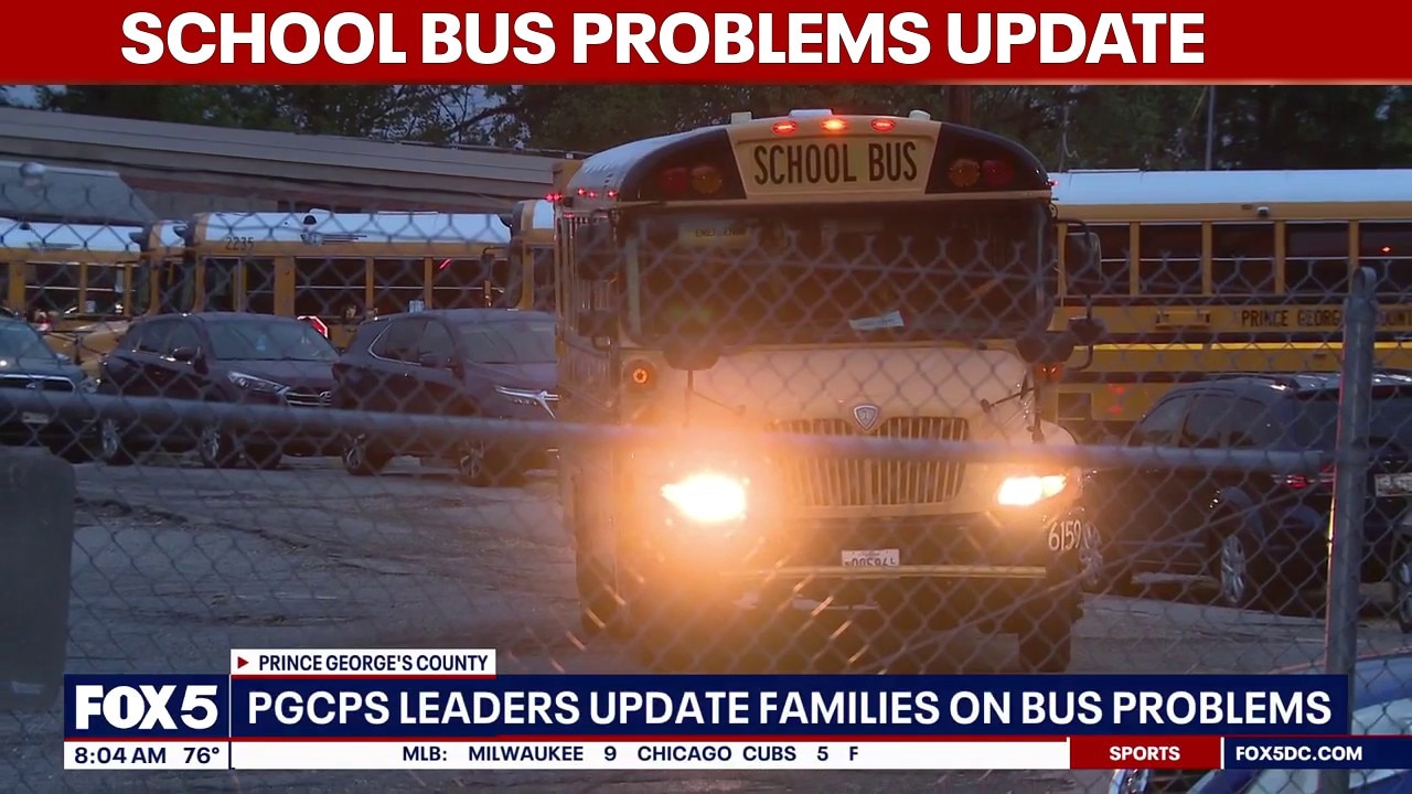 Prince George’s County leaders update families on school bus problems