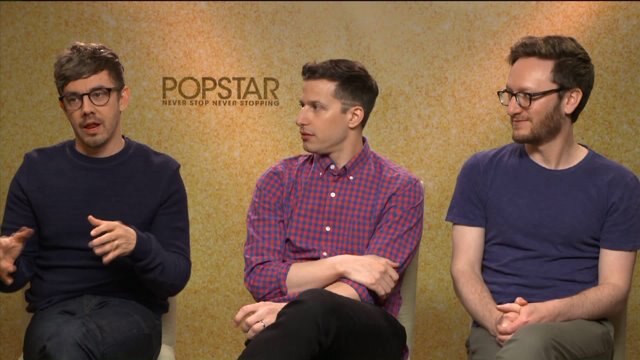 Gino talks with Andy Samberg about the new movie "Popstar: Never Stop Never Stopping"