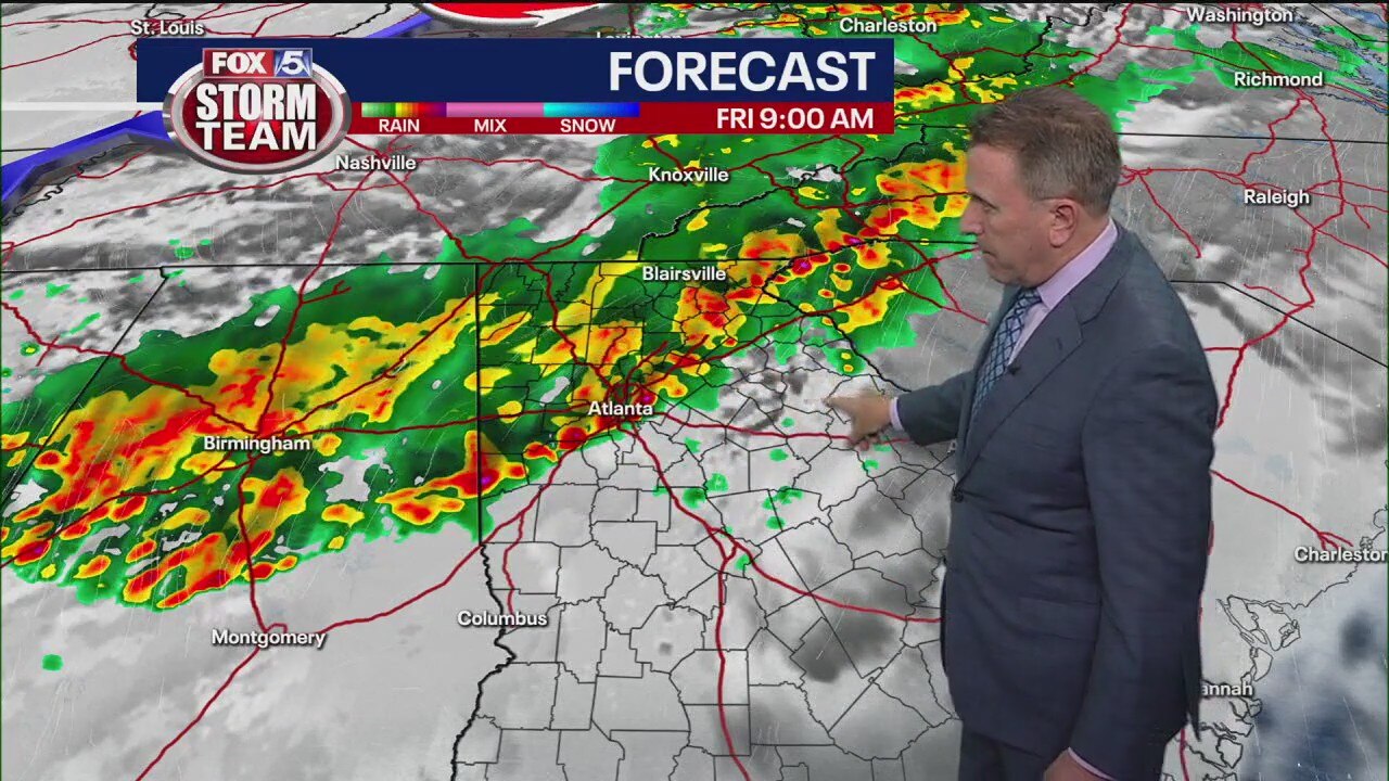 Wednesday afternoon forecast