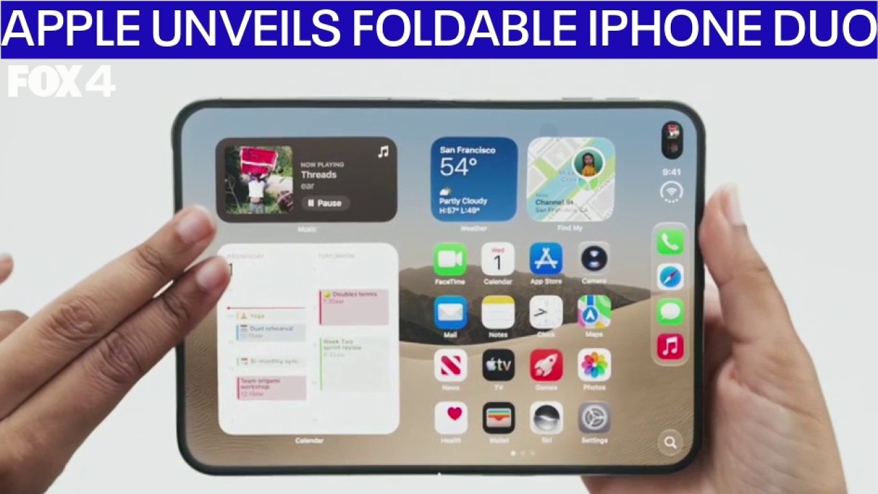 Apple unveils first foldable 'iPhone Duo' and higher-priced iPhone 18 Pro line