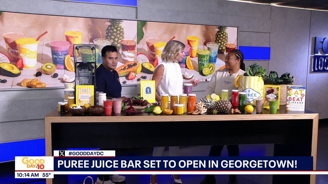 Purée Juice Bars opens in Georgetown