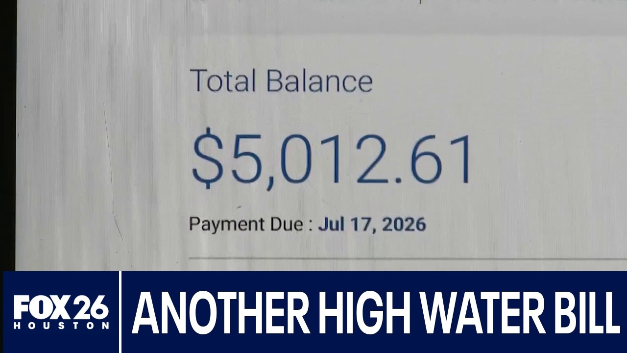 Aqua Texas customer hit with $5,000 water bill