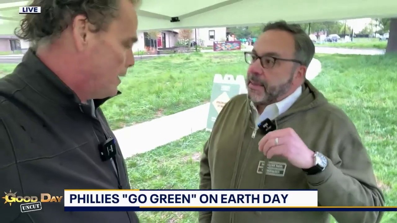 Good Day Uncut: Phillies "Go Green" on Earth Day 