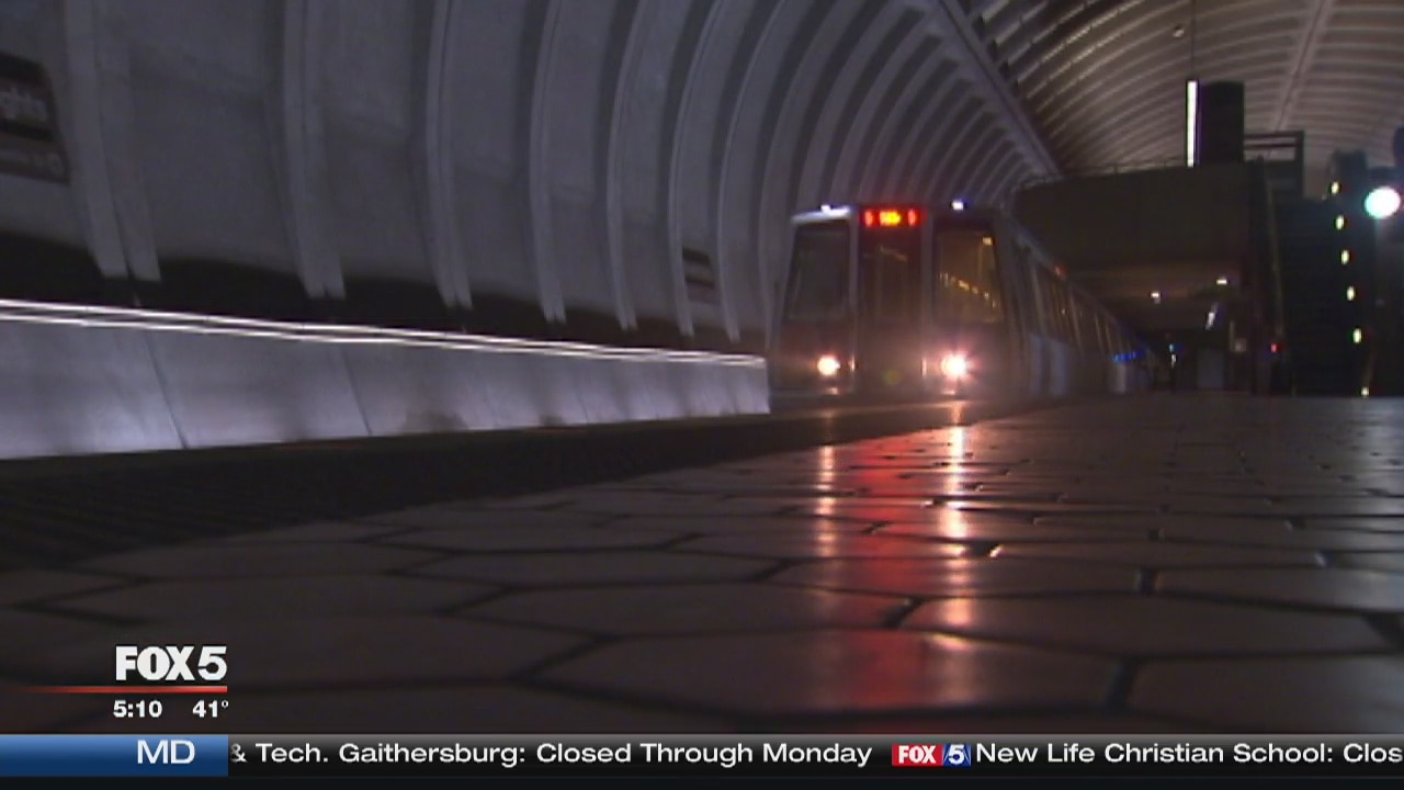 Metro service update for Tuesday