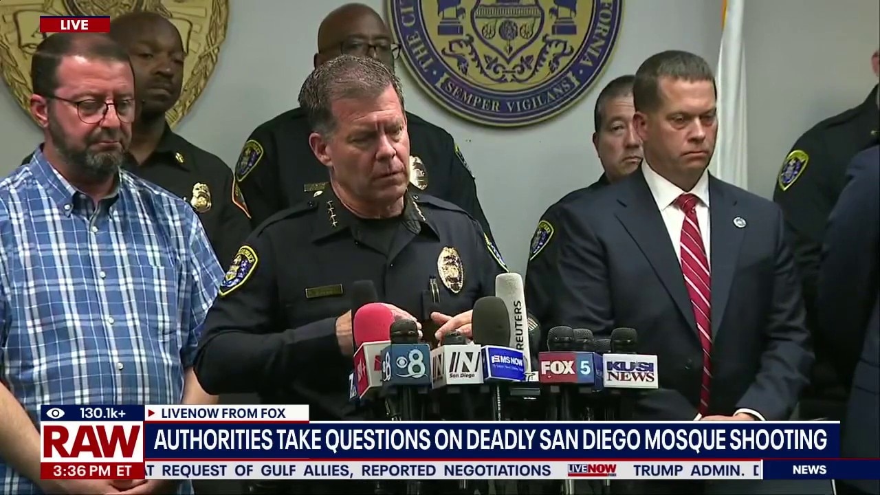 San Diego shooting: victims identified in mosque attack