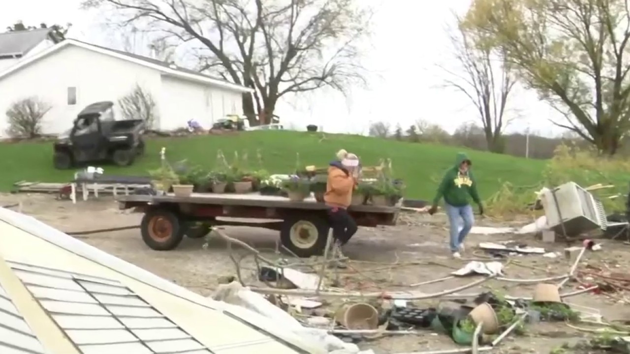 Storm damage in Caledonia