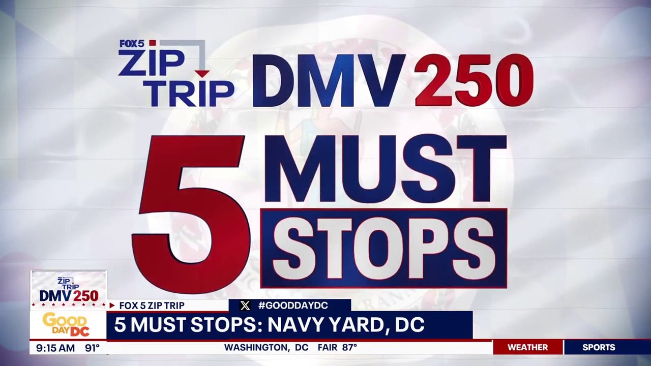 Zip Trip to Navy Yard: 5 Must Stops