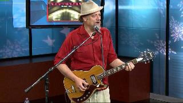 Paul Cebar performs on FOX6 Studio A