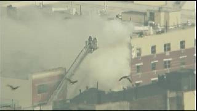 Cleanup after massive explosion in NYC