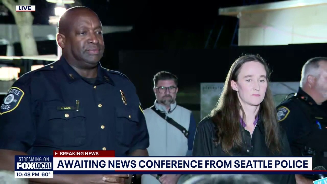 Seattle leaders hold press conference on Seattle Center mass shooting