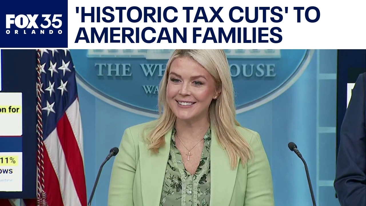 White House announces tax cuts on tax day | Full