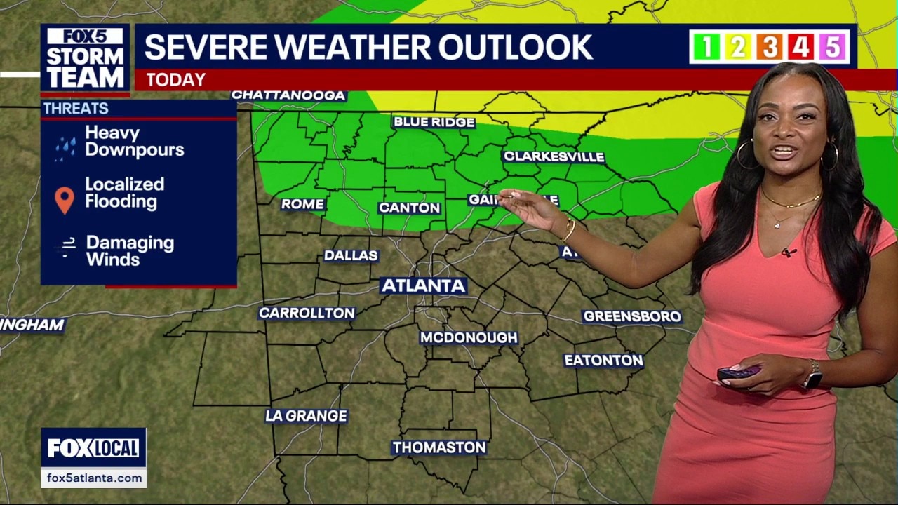 Friday afternoon forecast