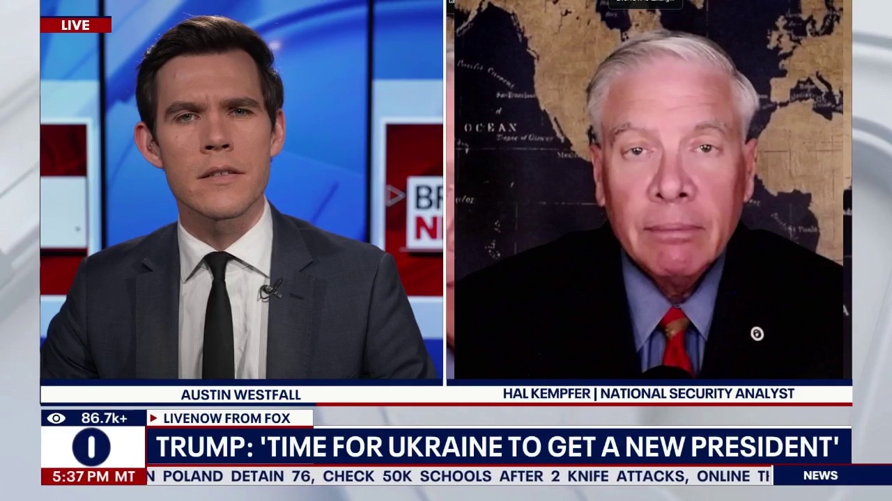'Time for Ukraine to get a new president,' Trump says