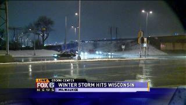 Milwaukee, Kenosha & Racine seeing rain, slush