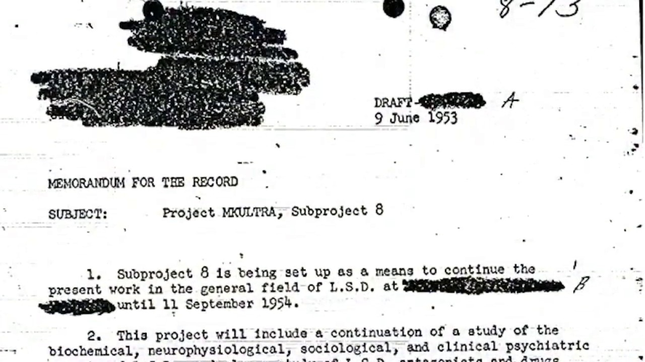 MK-Ultra: House task force probes Cold War CIA secrets