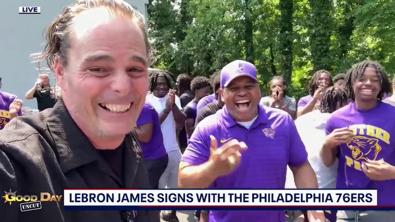 Good Day Uncut: Camden High School Football Team and LeBron James Annoucement