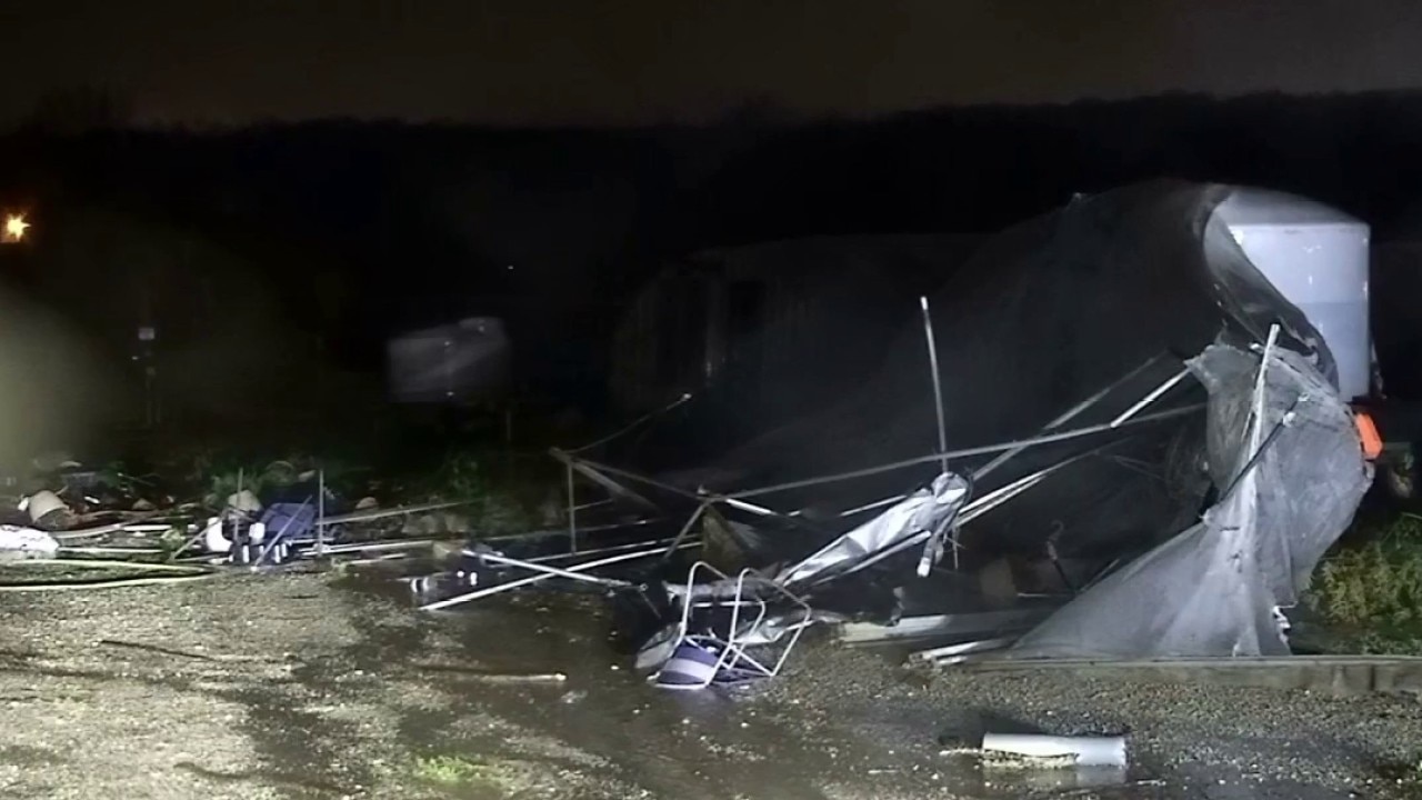 Storm tears through Caledonia farm, greenhouse