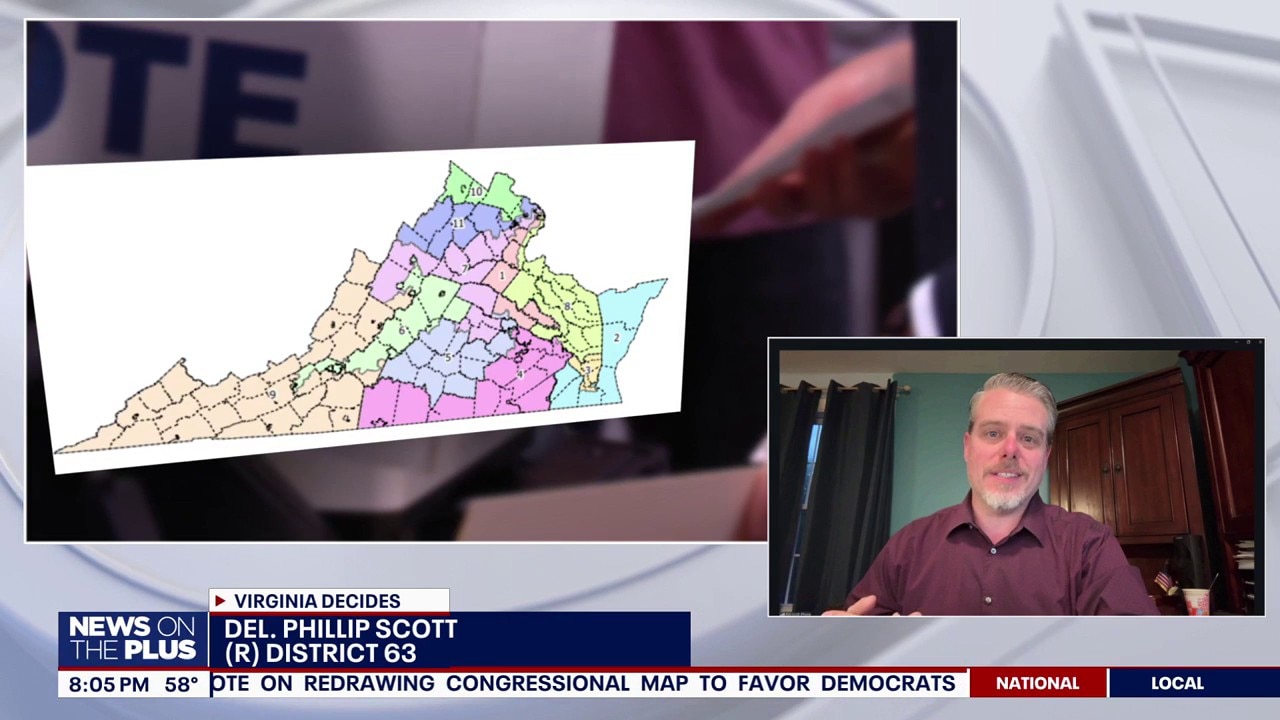 Del. Phillip Scott speaks on the redistricting vote