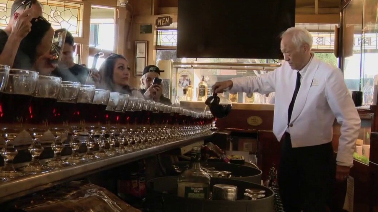 Beloved bartender celebrates 50y ears at Buena Vista cafe