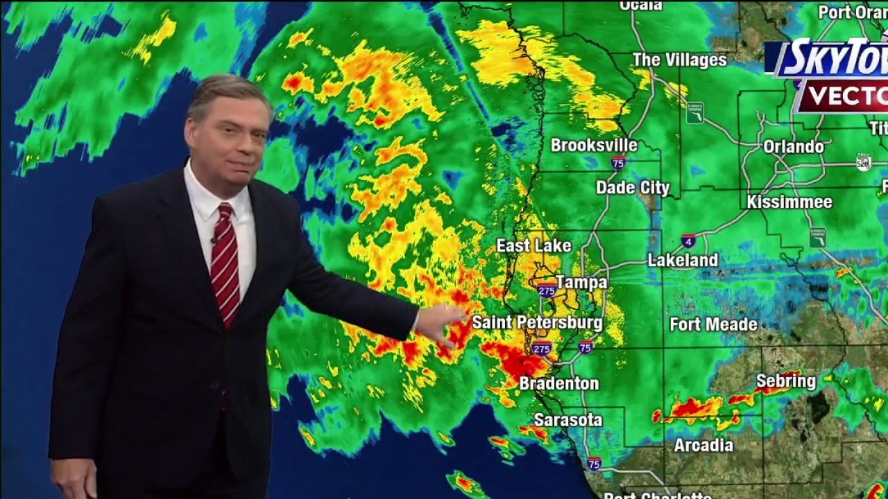 Tampa weather I Tuesday evening forecast