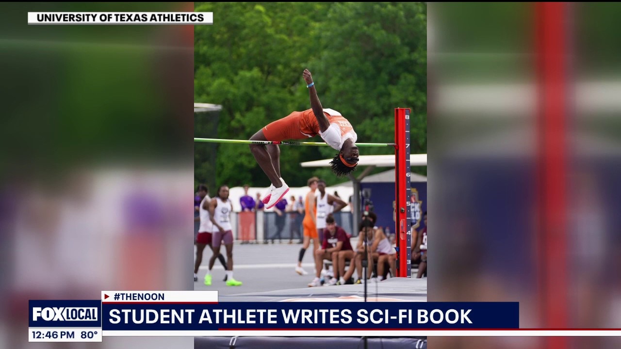From making jumps, to writing books: Track star becomes an author