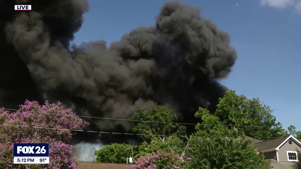Nearby Texans affected by smoke from the Houston fire