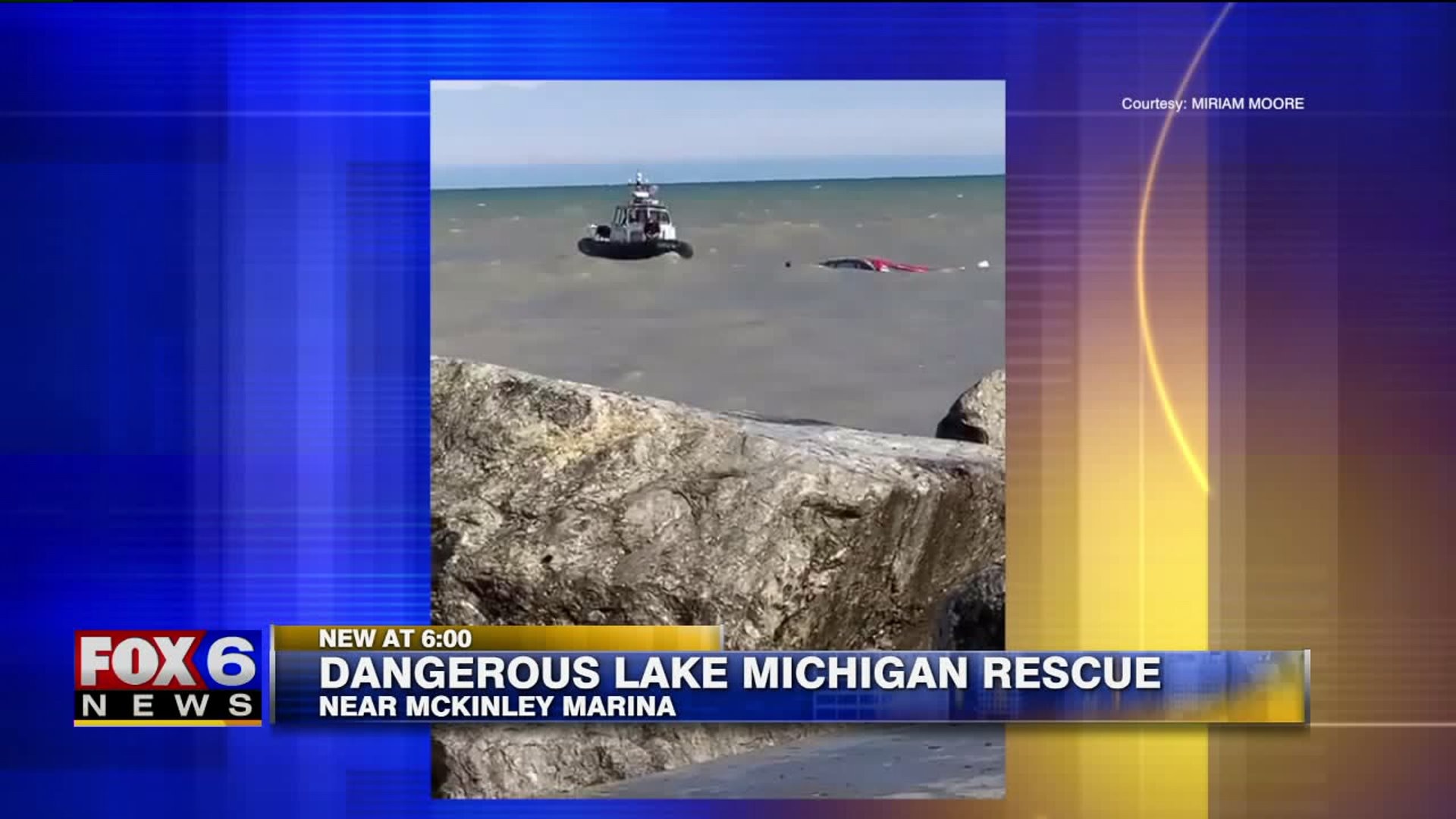 Lake Michigan rescue