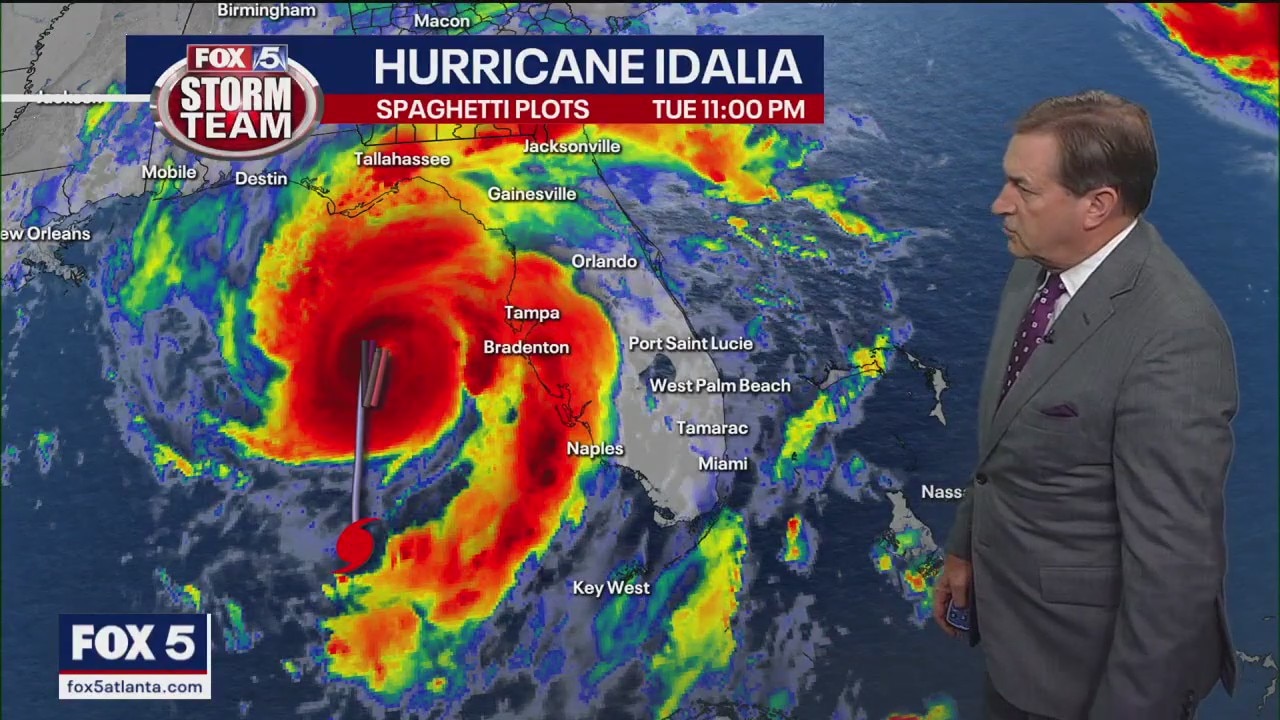 Tuesday night forecast