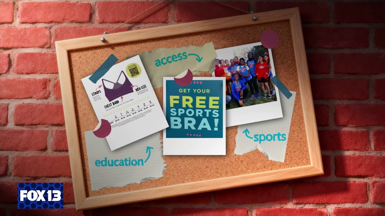 Program gives free sports bras to girls