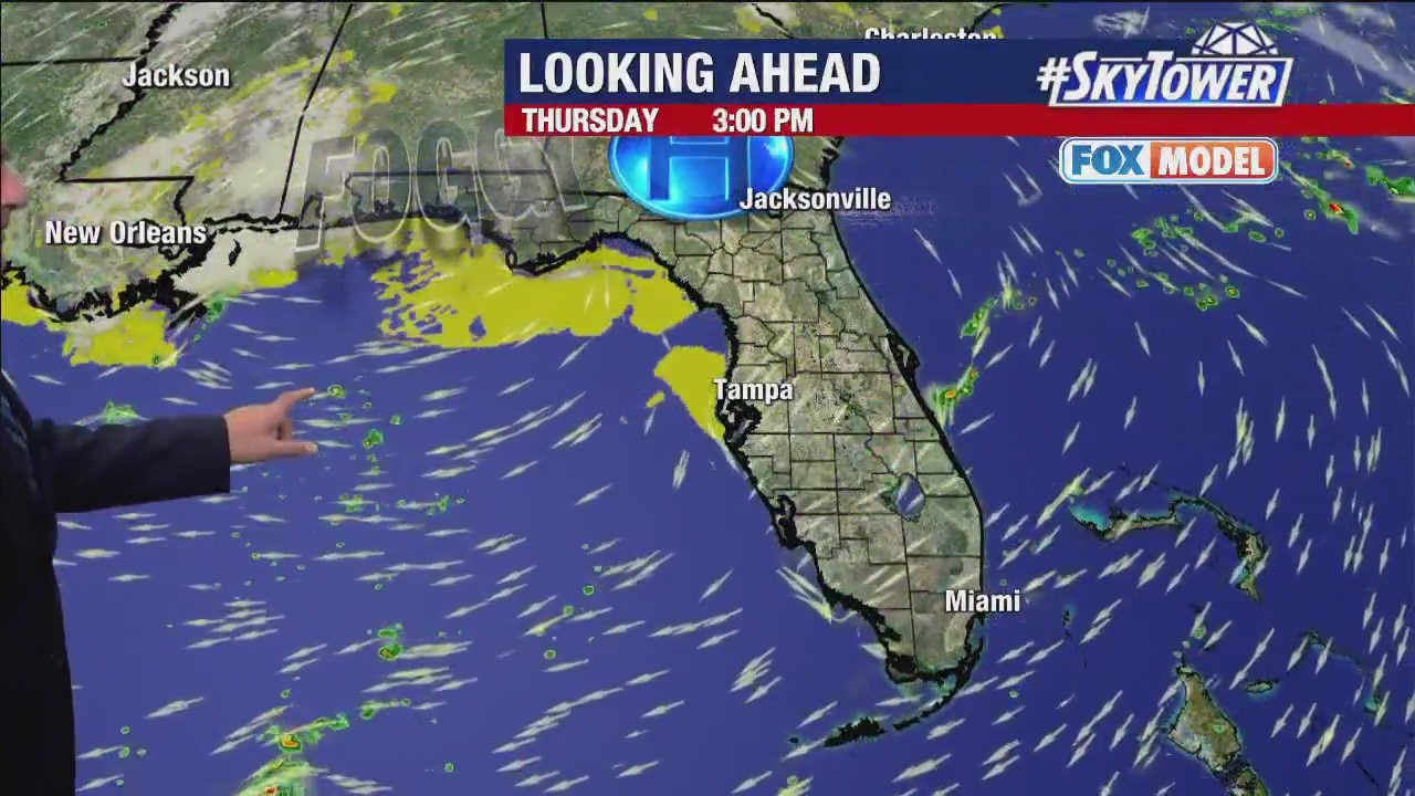 Wednesday evening forecast